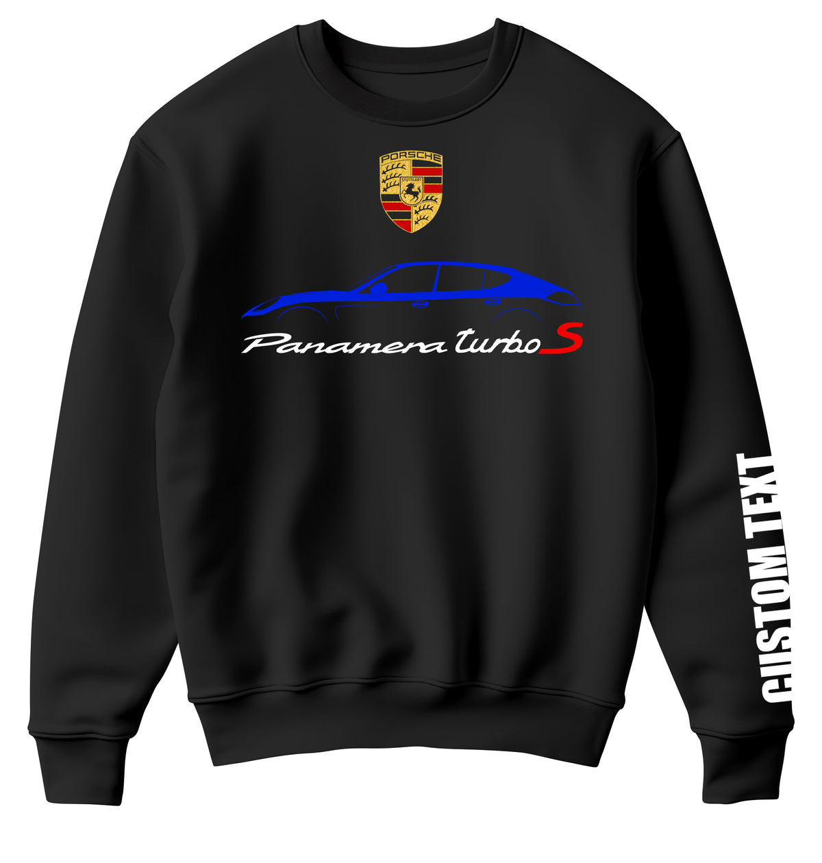 Porsche Panamera Turbo S Personalized Sweatshirt