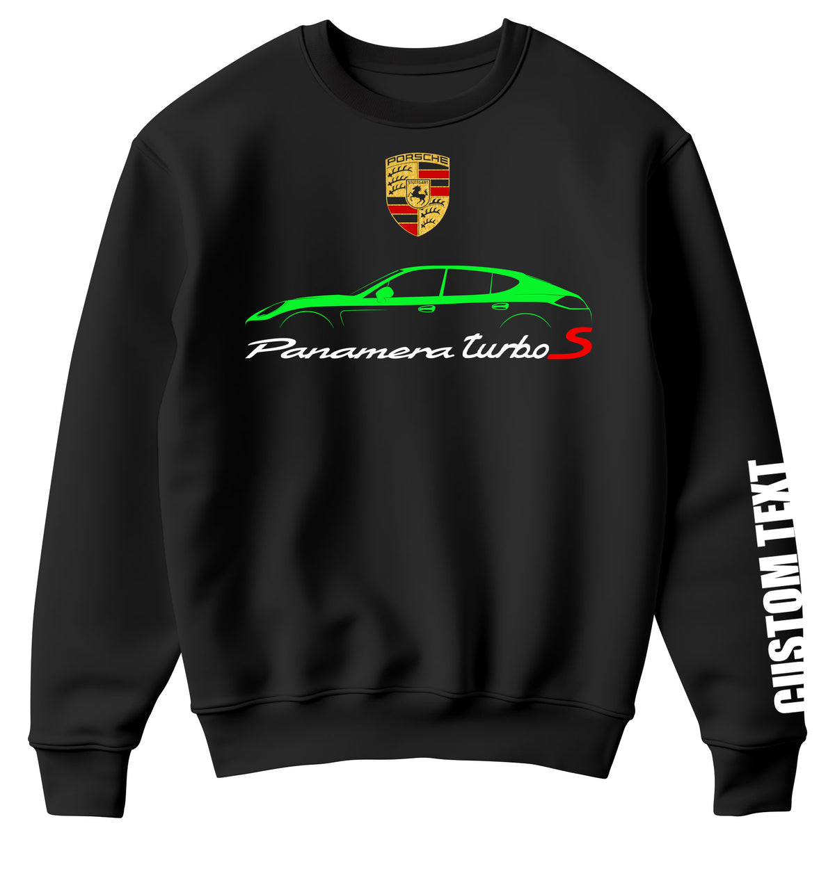 Porsche Panamera Turbo S Personalized Sweatshirt