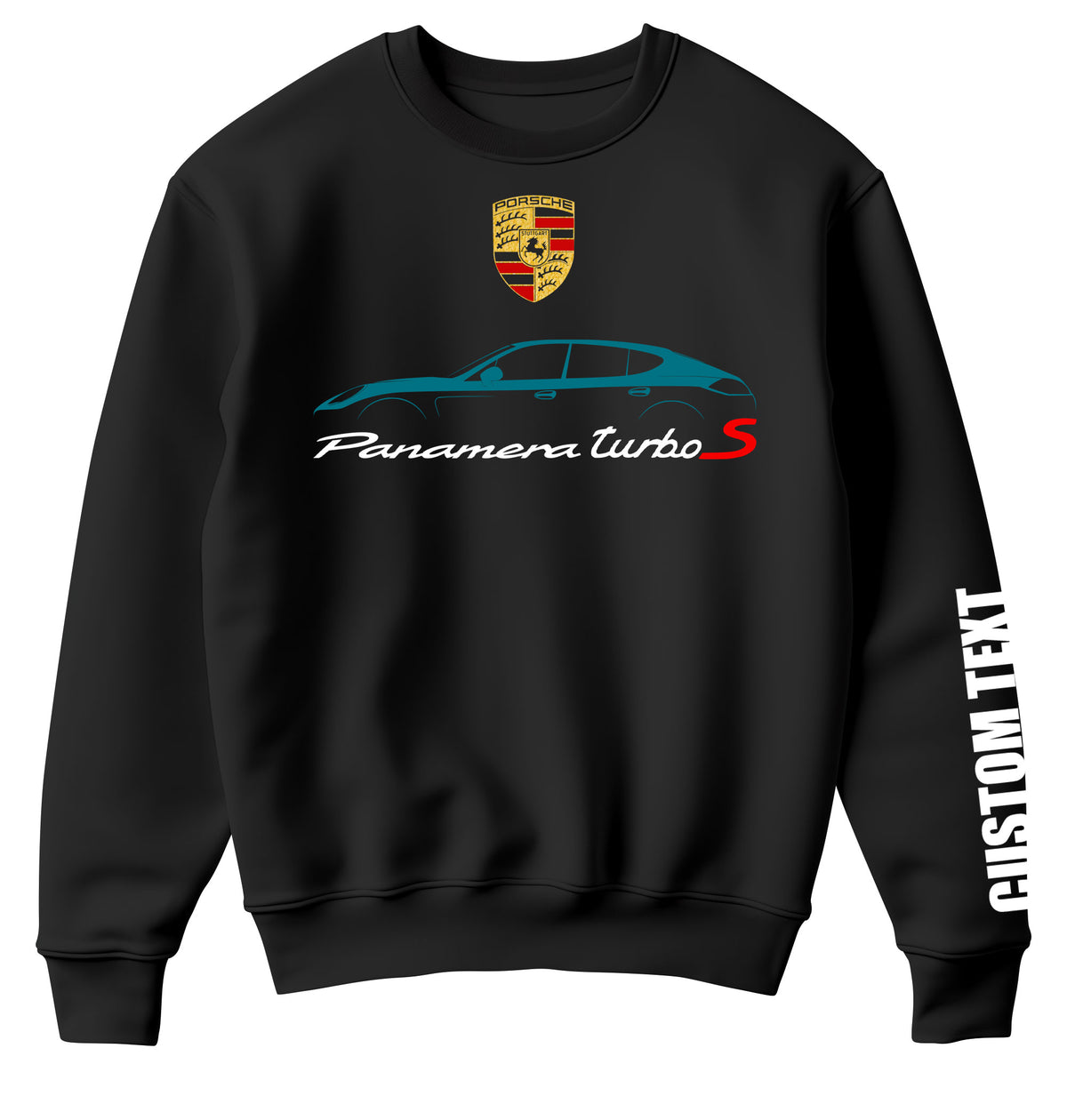 Porsche Panamera Turbo S Personalized Sweatshirt