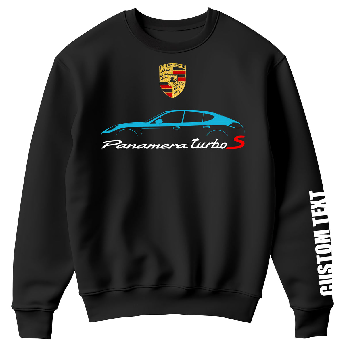 Porsche Panamera Turbo S Personalized Sweatshirt