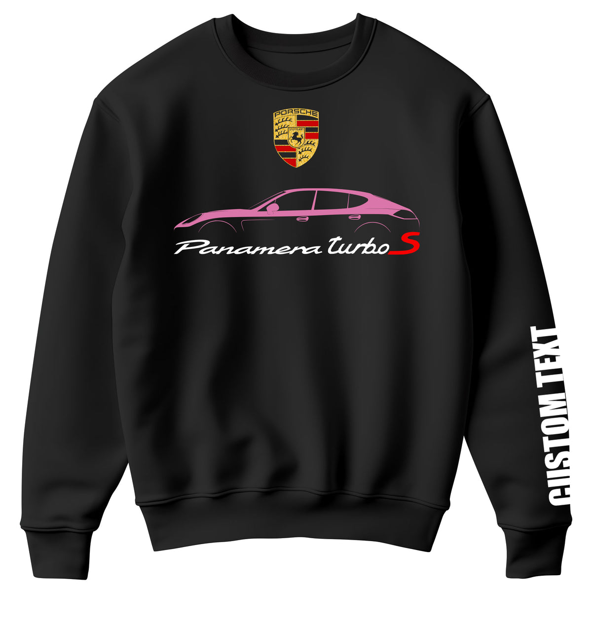 Porsche Panamera Turbo S Personalized Sweatshirt