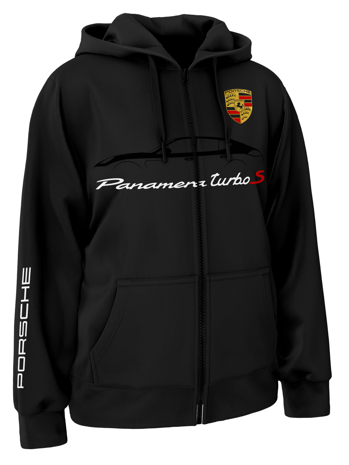 Porsche Panamera Turbo S Zipper Hoodie