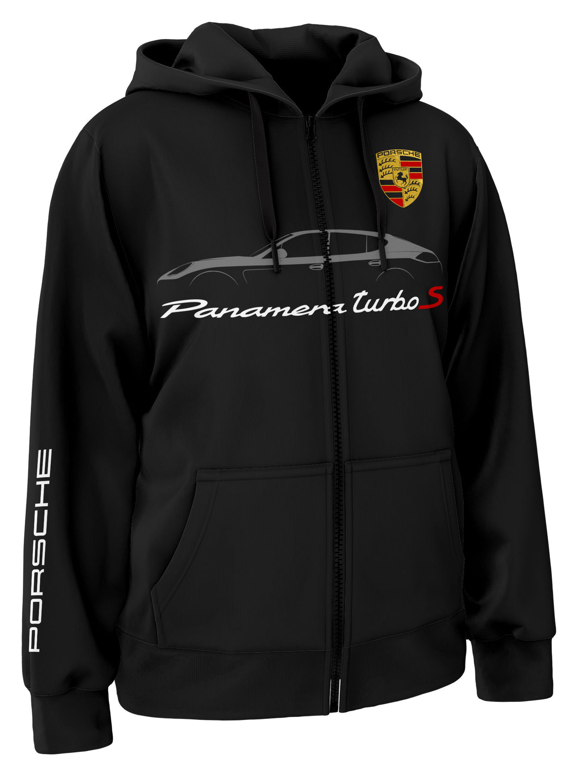 Porsche Panamera Turbo S Zipper Hoodie