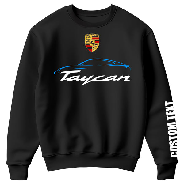 Porsche Taycan Personalized Sweatshirt
