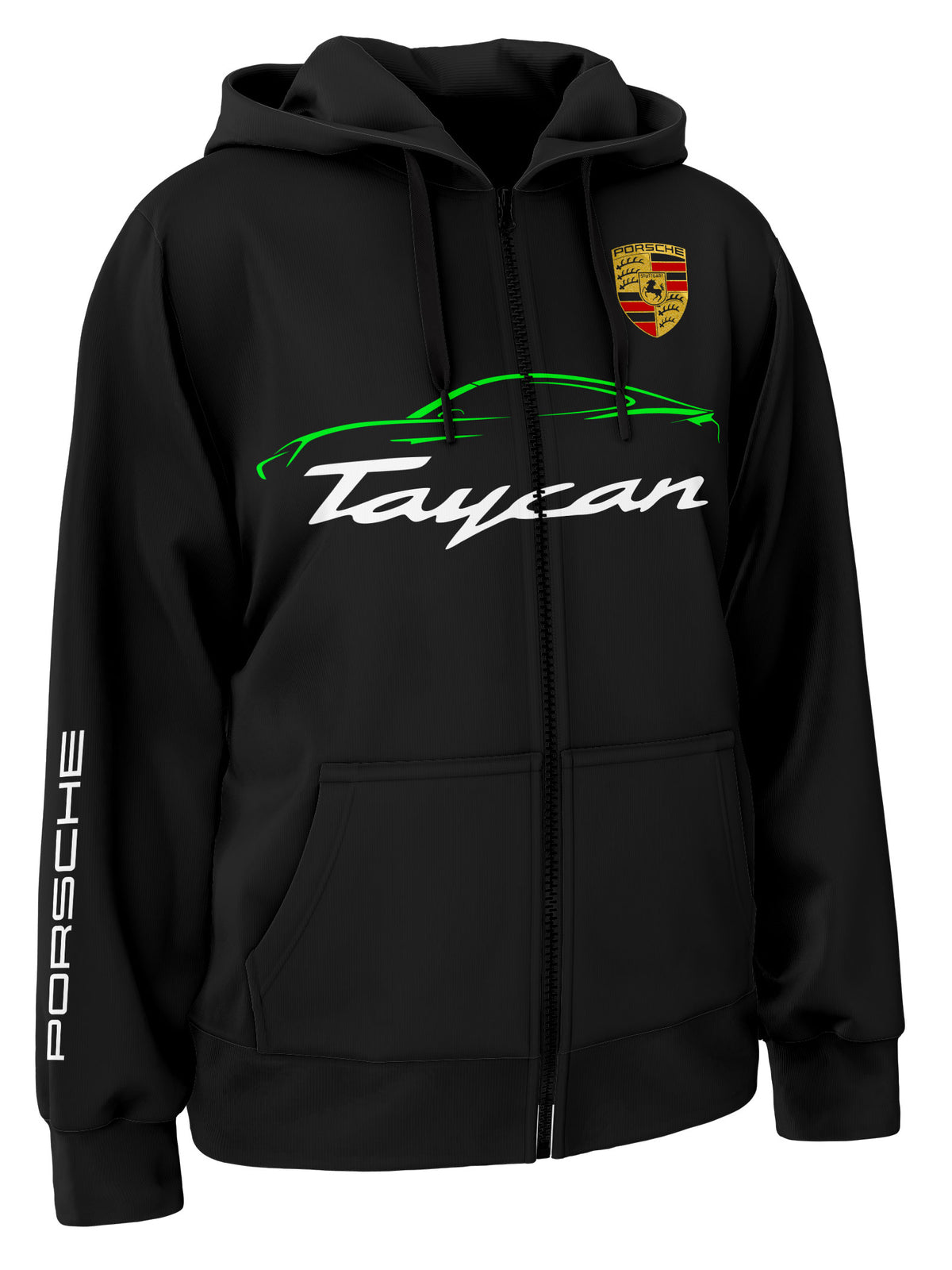 Porsche Taycan Zipper Hoodie