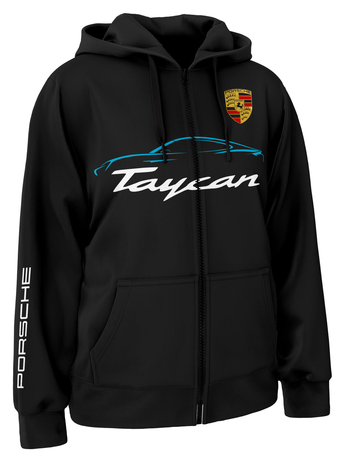 Porsche Taycan Zipper Hoodie