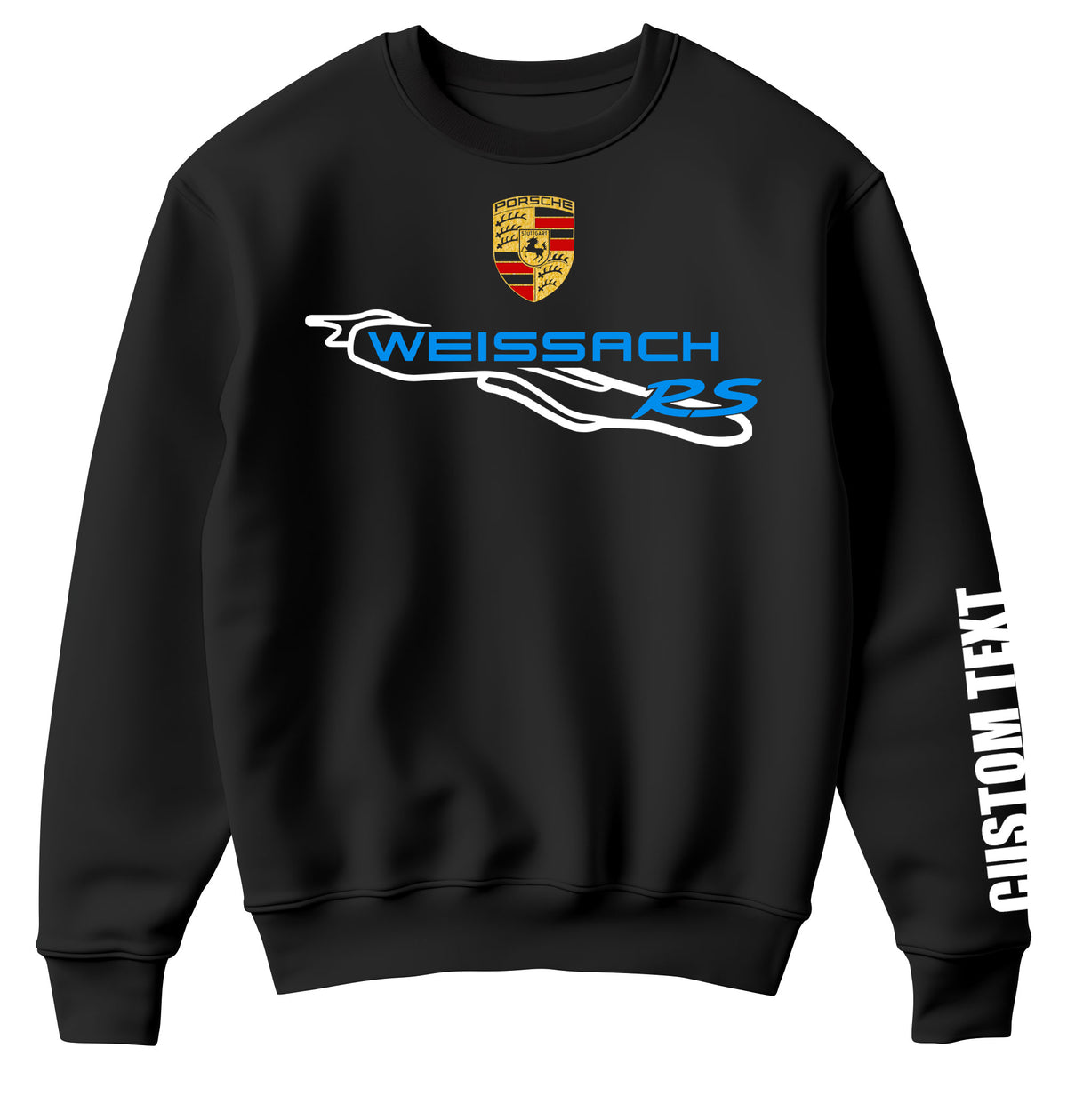 Porsche Weissach Rs Logo Personalized Sweatshirt