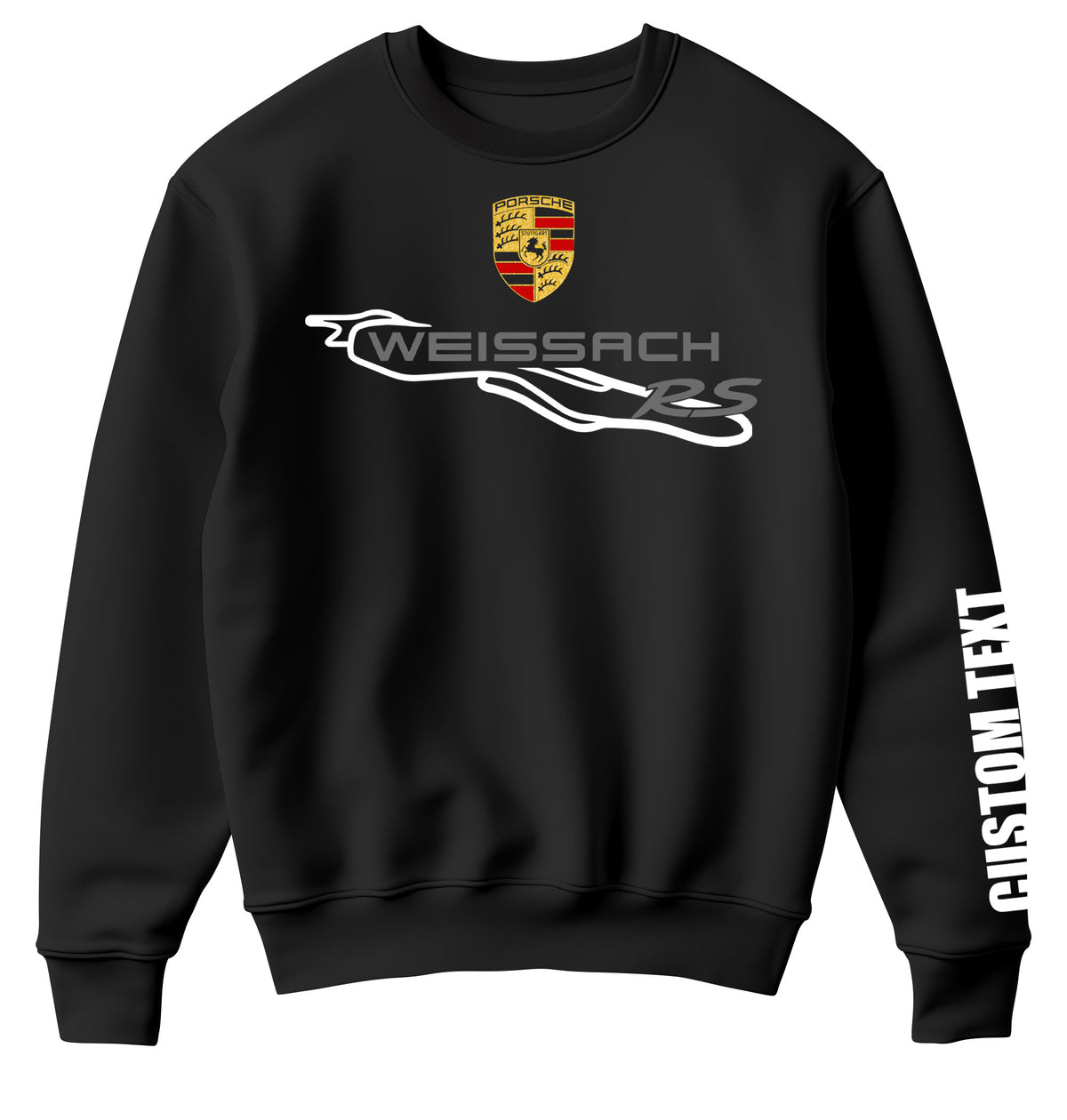 Porsche Weissach Rs Logo Personalized Sweatshirt