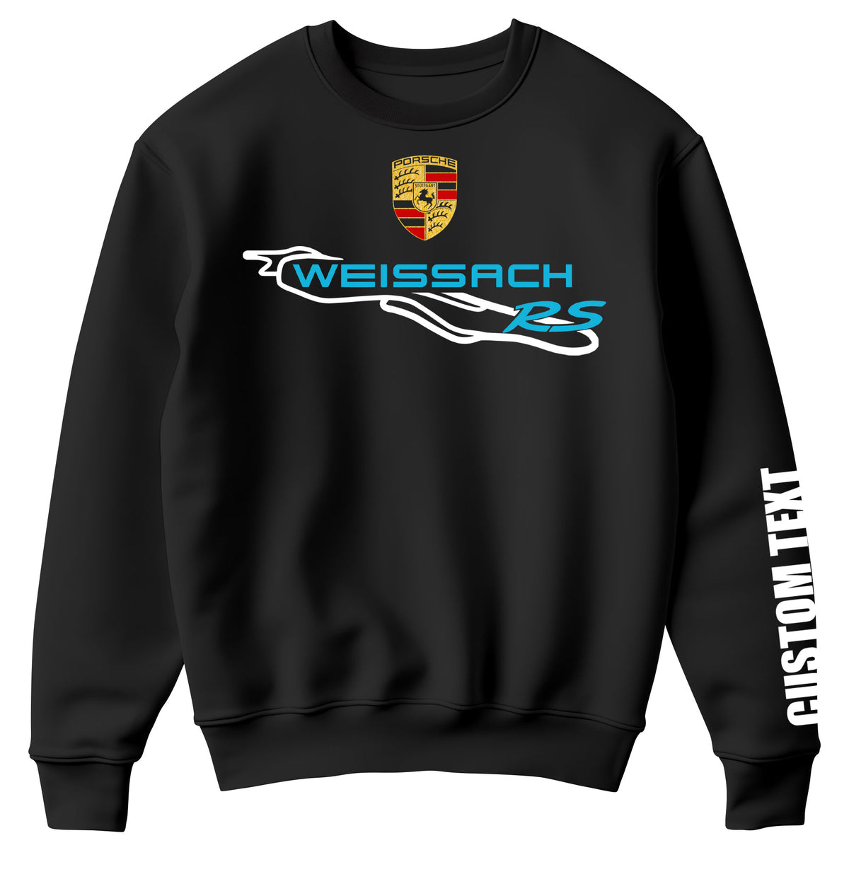Porsche Weissach Rs Logo Personalized Sweatshirt
