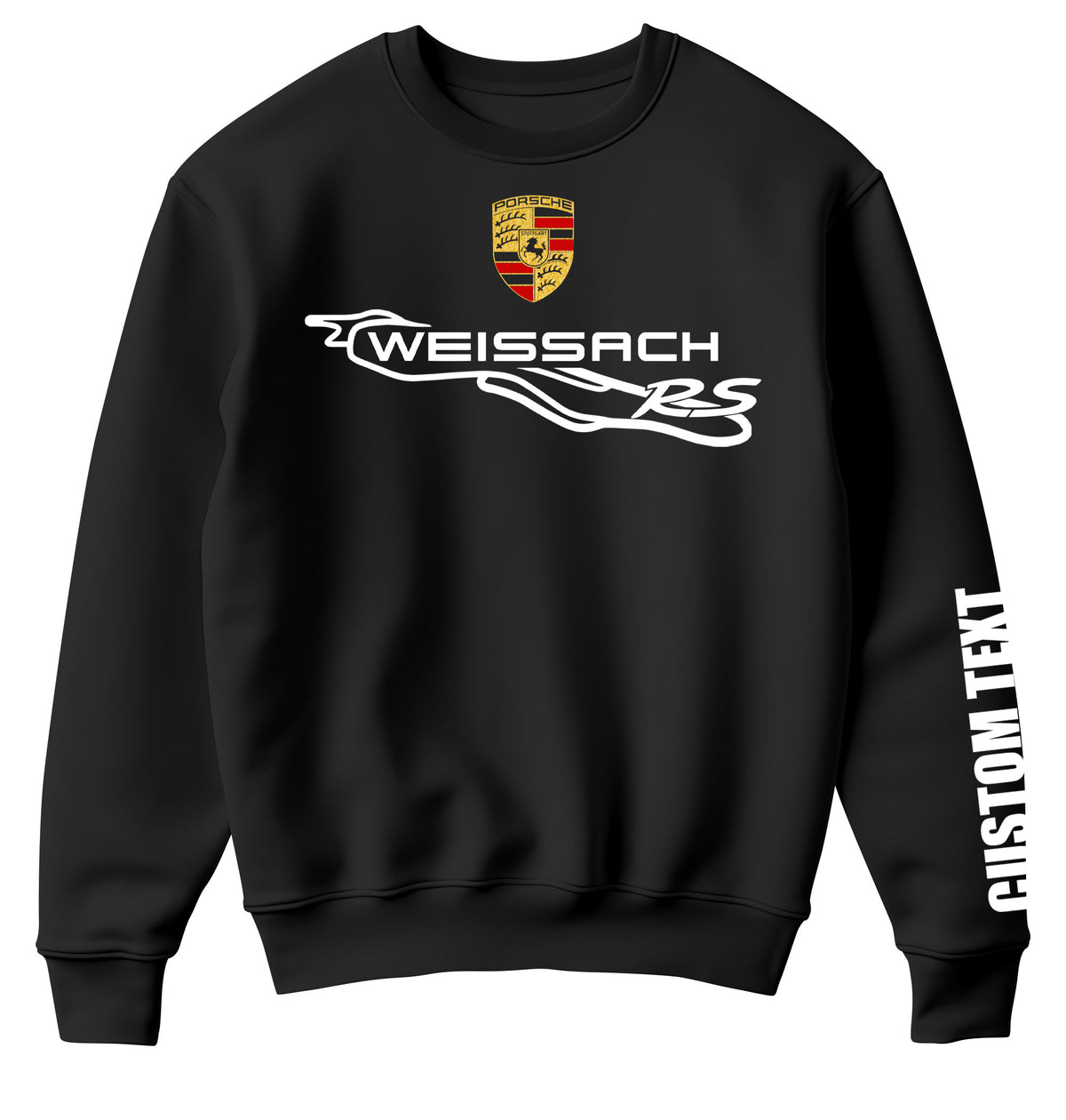 Porsche Weissach Rs Logo Personalized Sweatshirt
