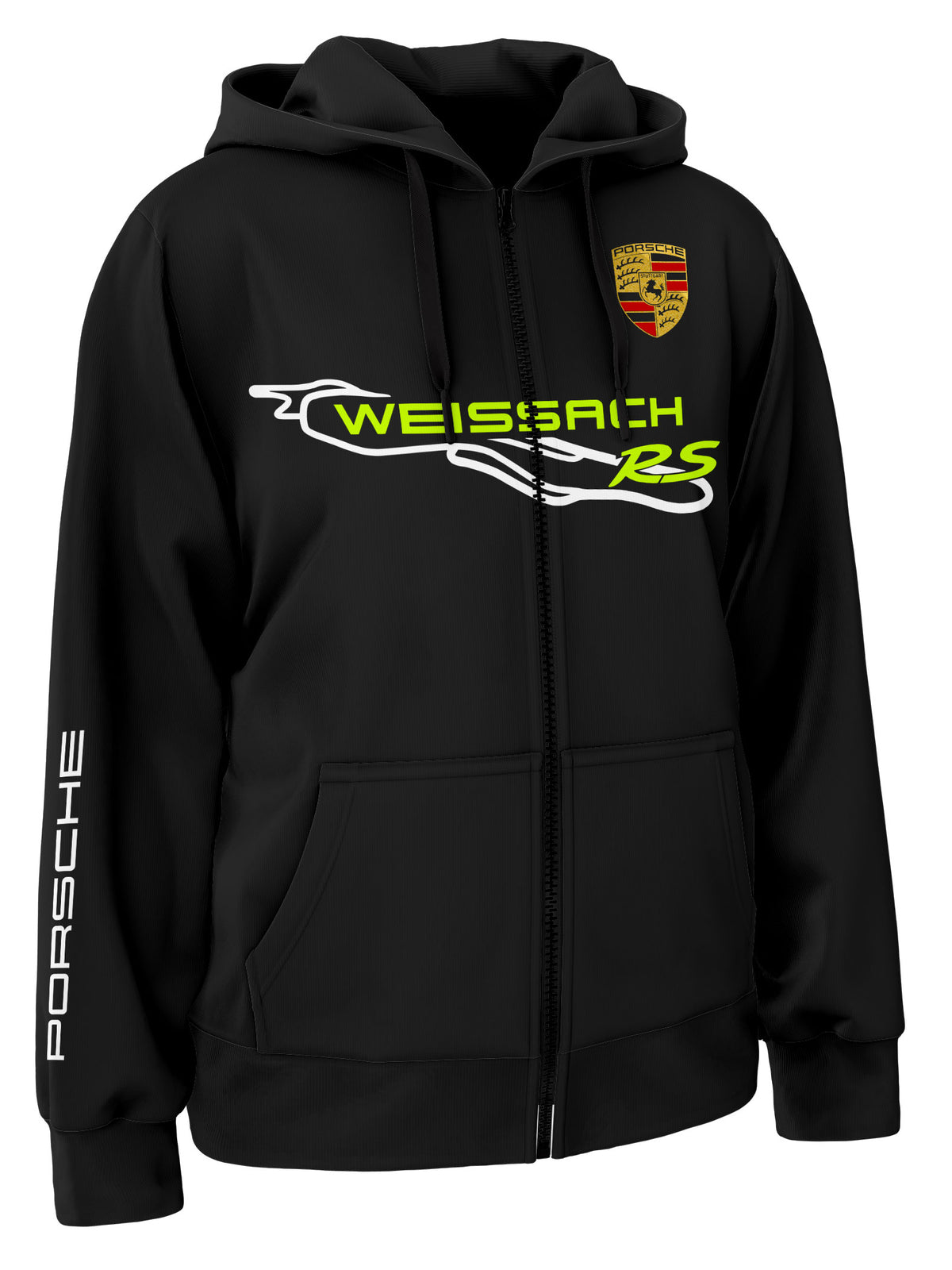 Porsche Weissach Rs Zipper Hoodie