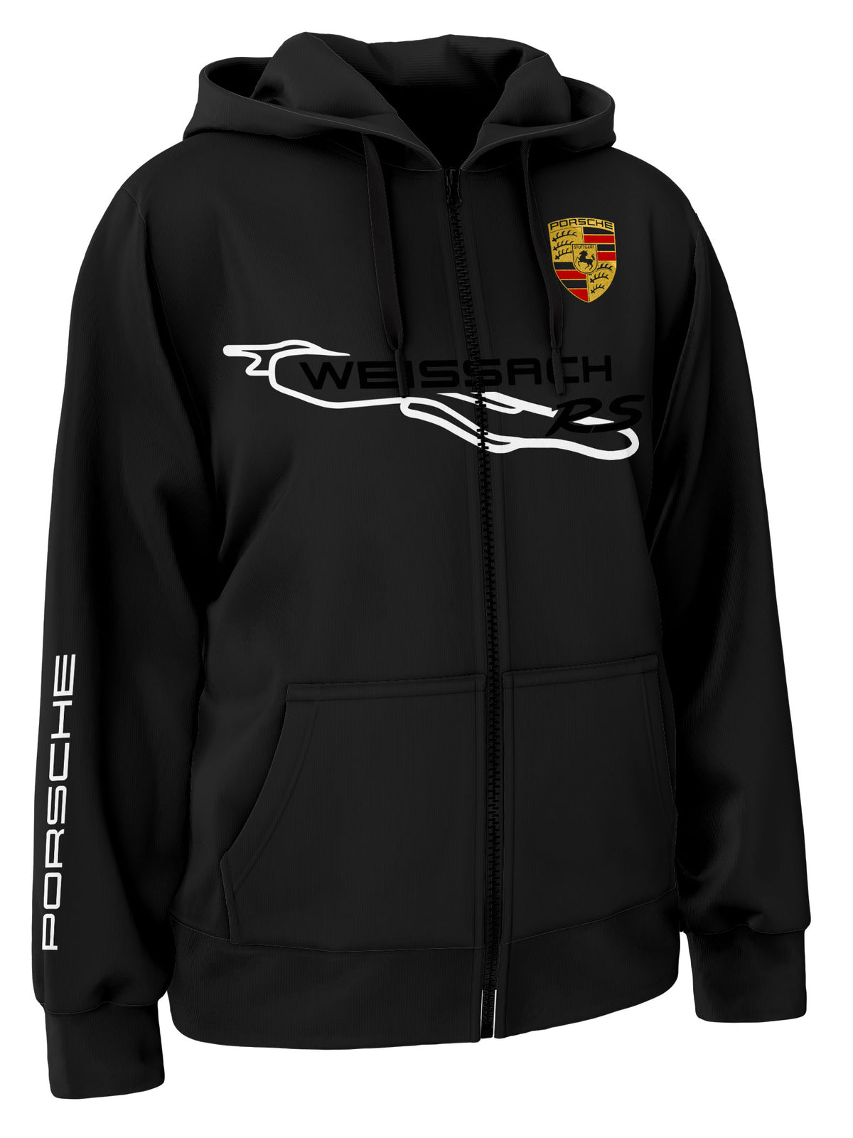 Porsche Weissach Rs Zipper Hoodie