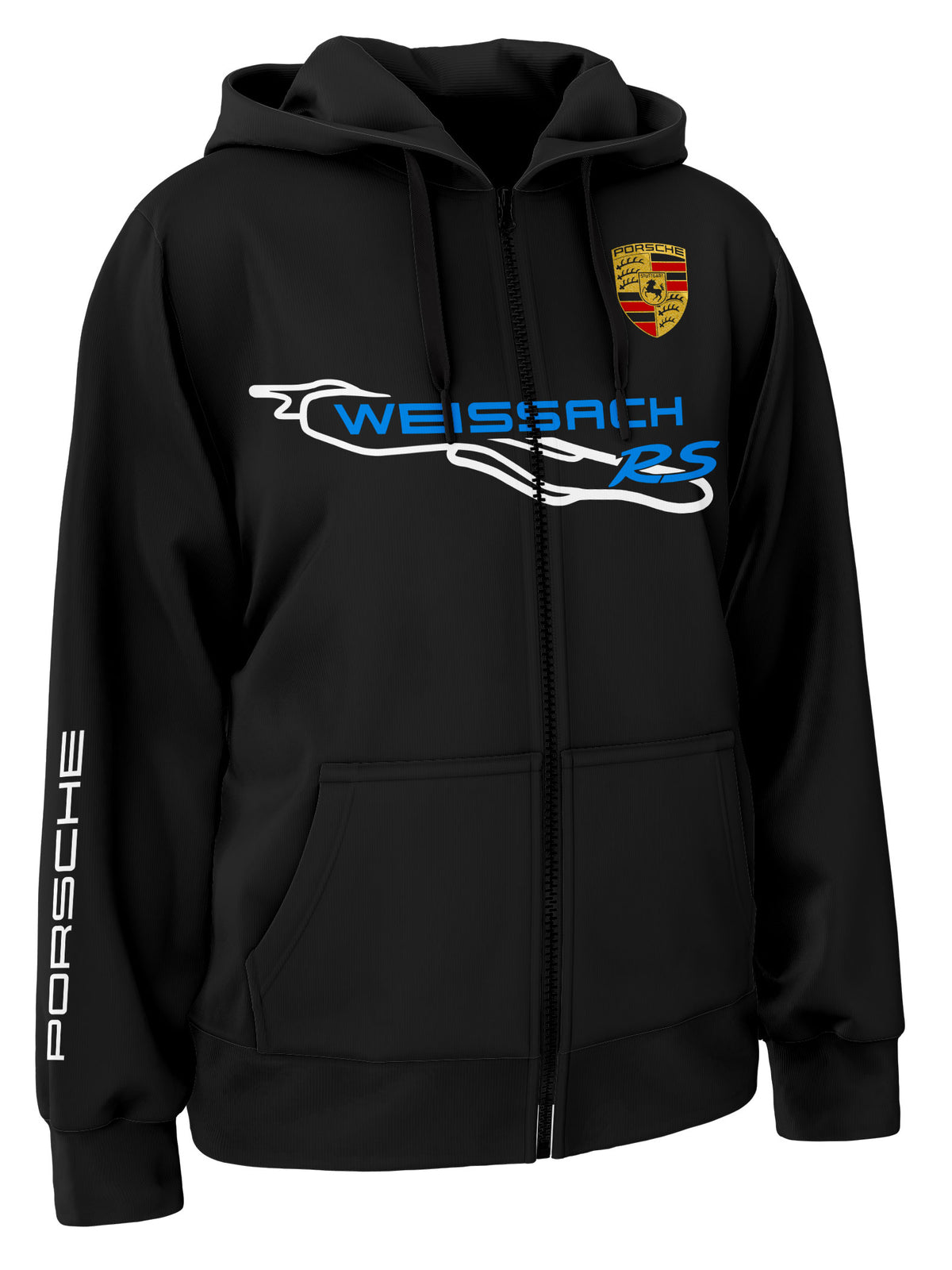 Porsche Weissach Rs Zipper Hoodie