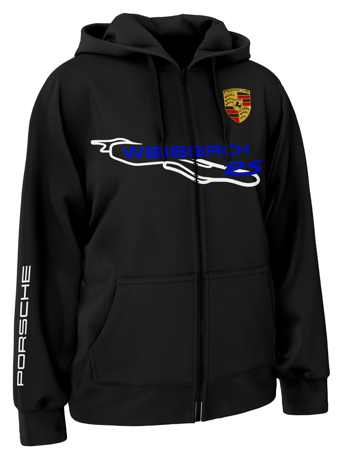 Porsche Weissach Rs Zipper Hoodie