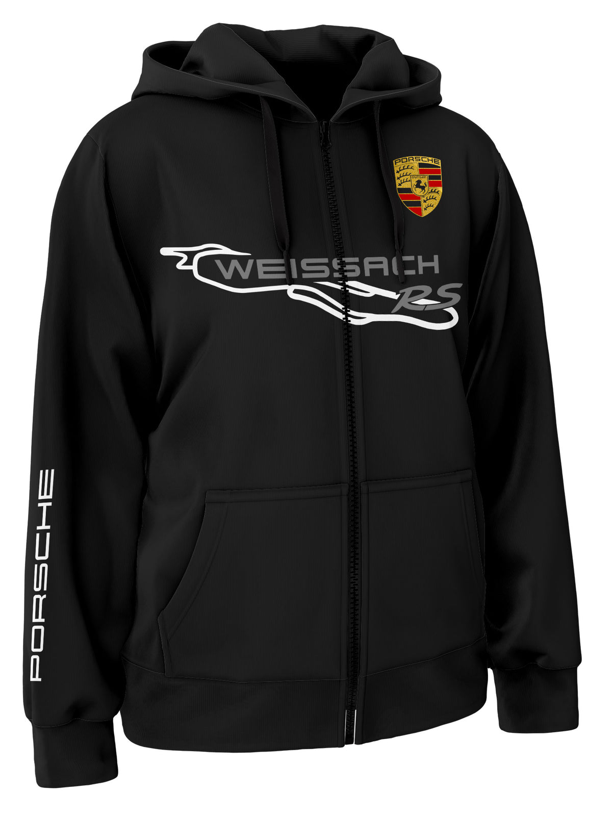 Porsche Weissach Rs Zipper Hoodie