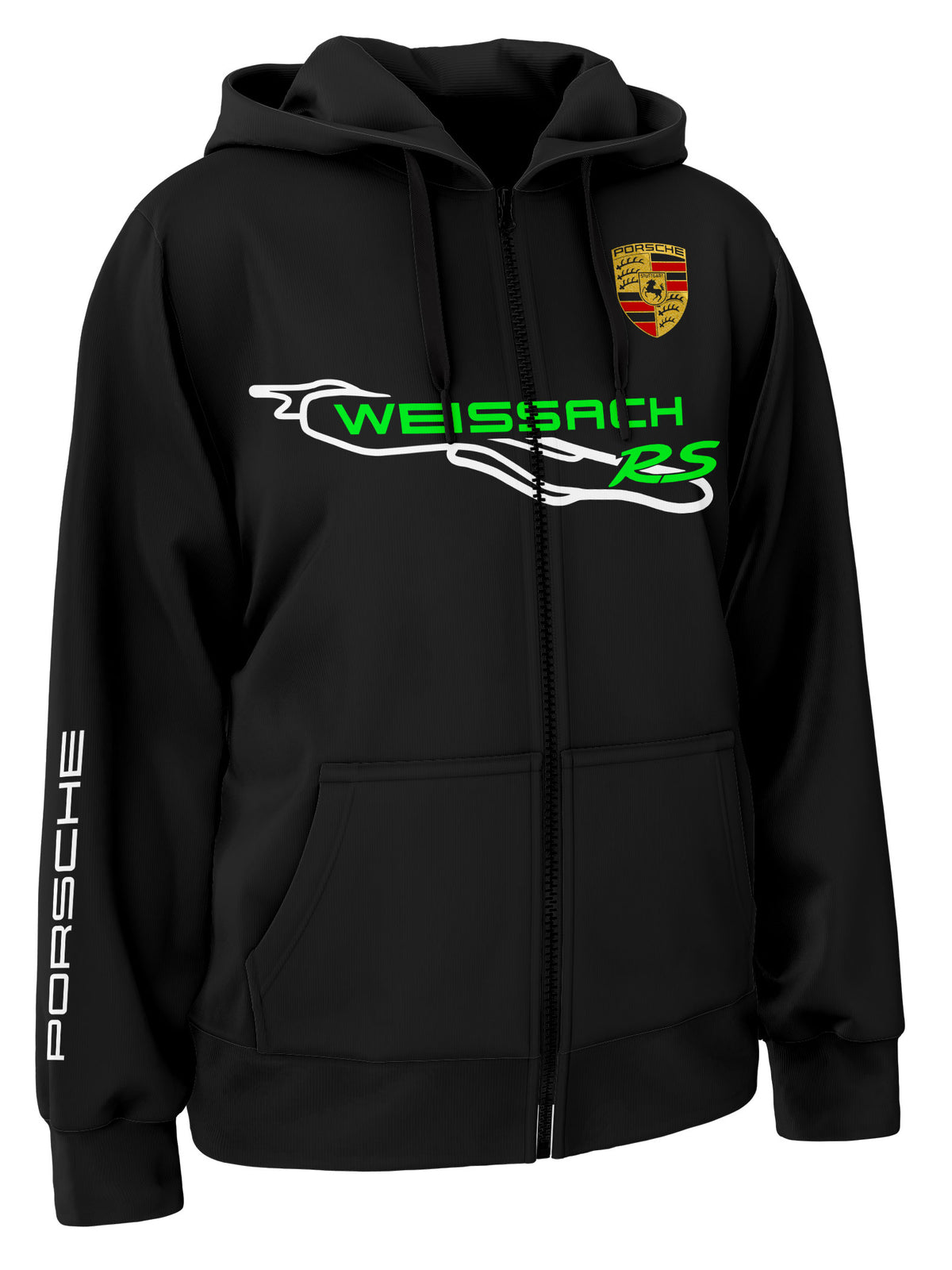 Porsche Weissach Rs Zipper Hoodie