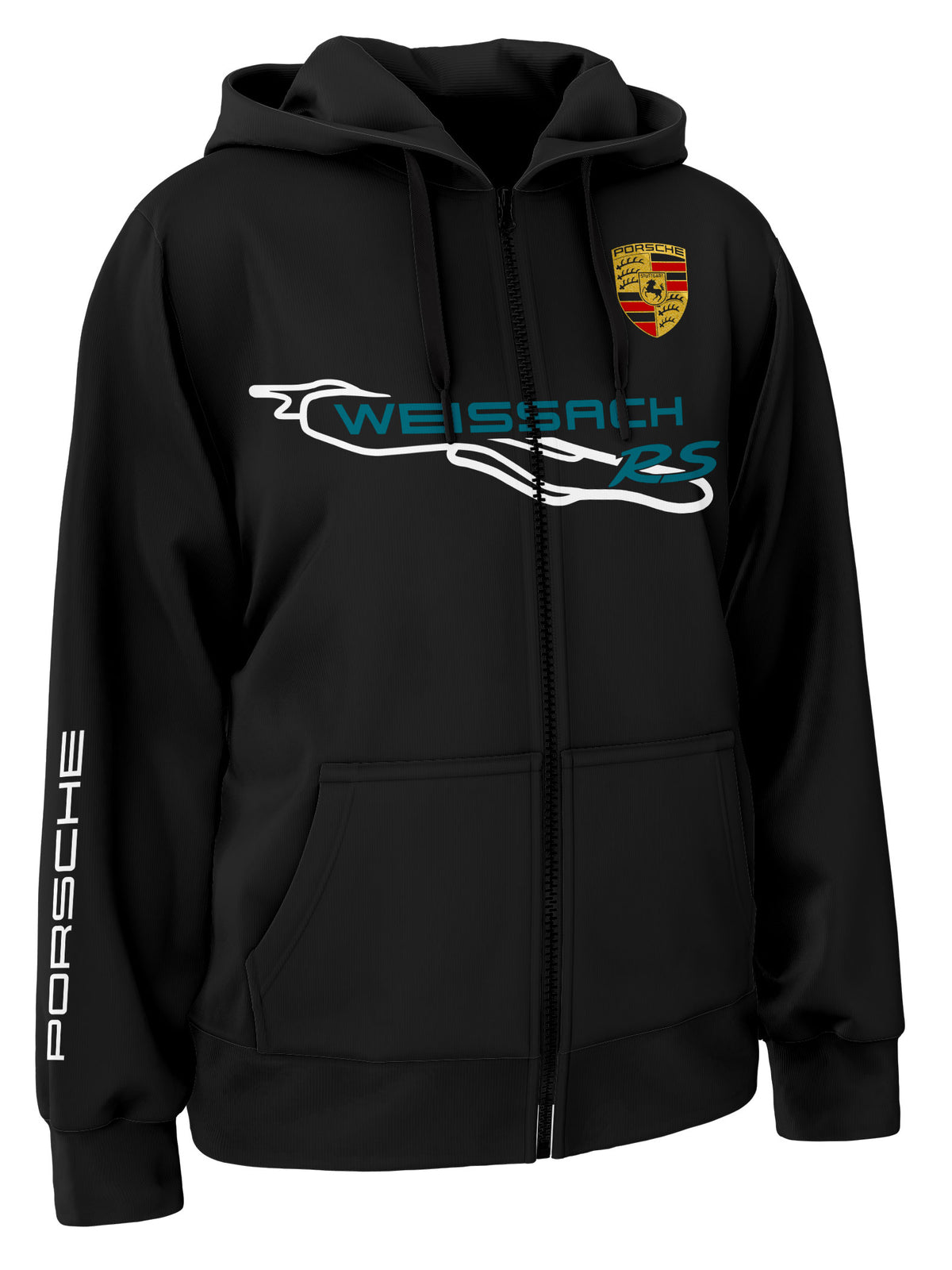 Porsche Weissach Rs Zipper Hoodie