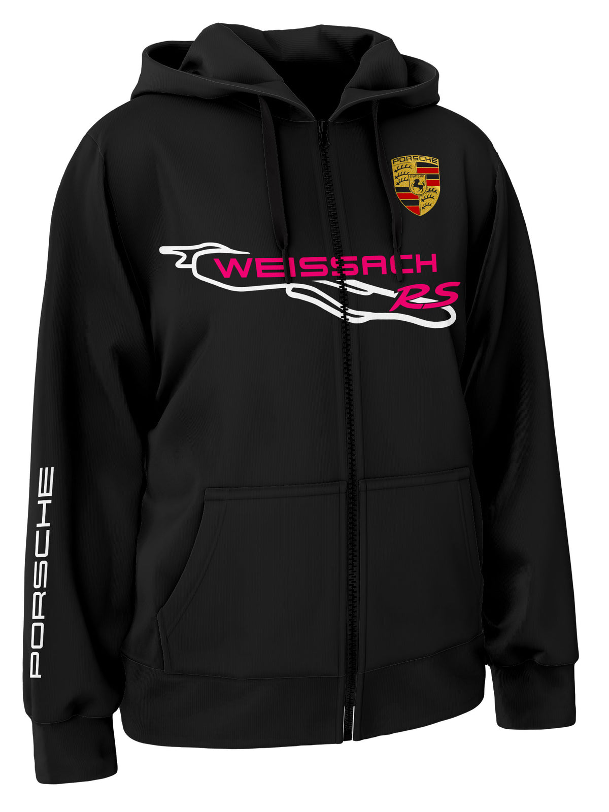 Porsche Weissach Rs Zipper Hoodie
