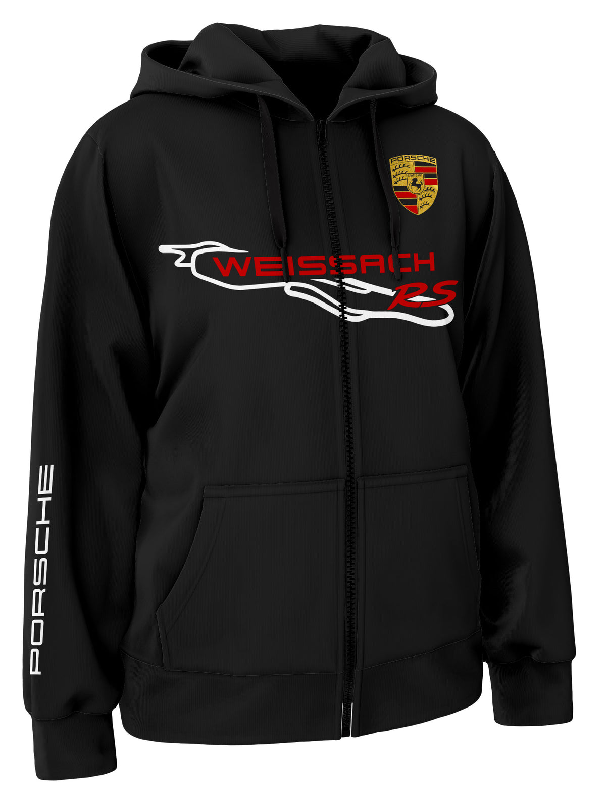 Porsche Weissach Rs Zipper Hoodie