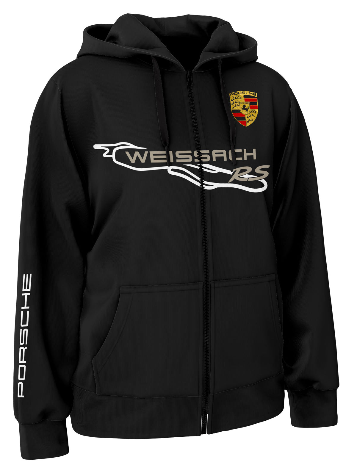 Porsche Weissach Rs Zipper Hoodie