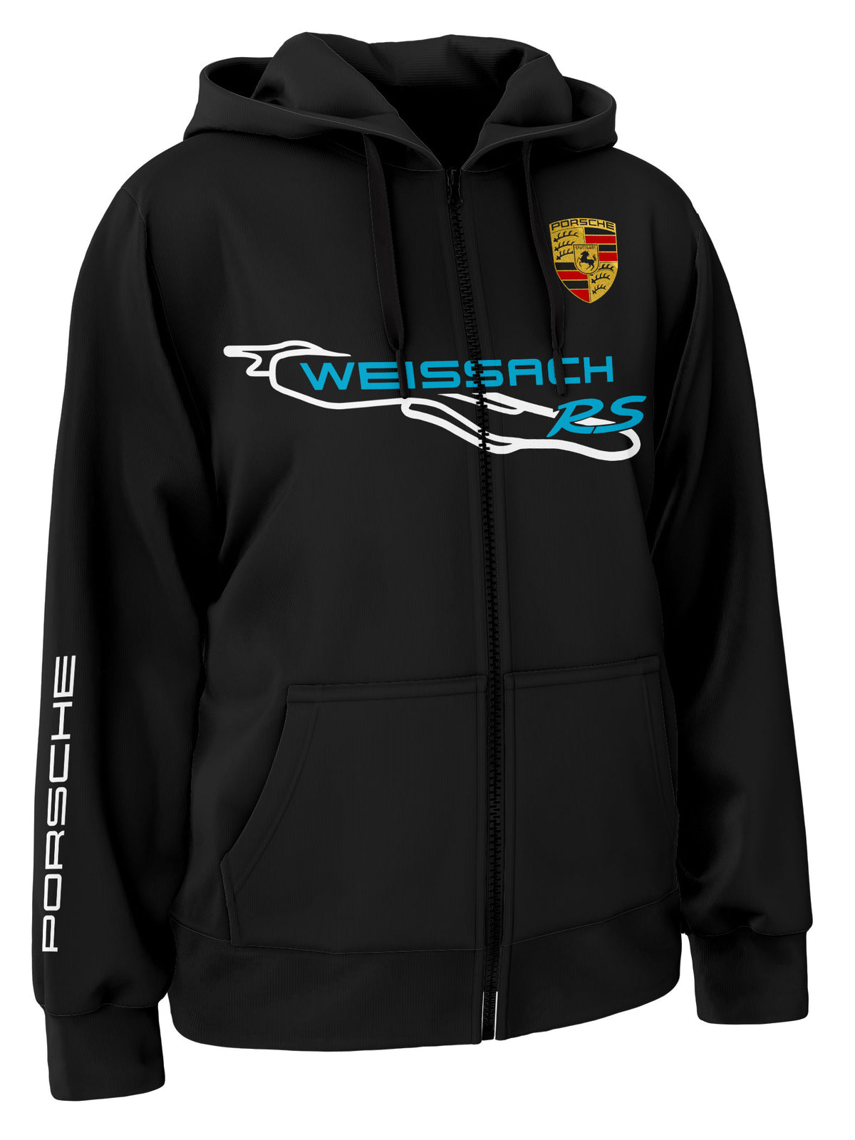 Porsche Weissach Rs Zipper Hoodie
