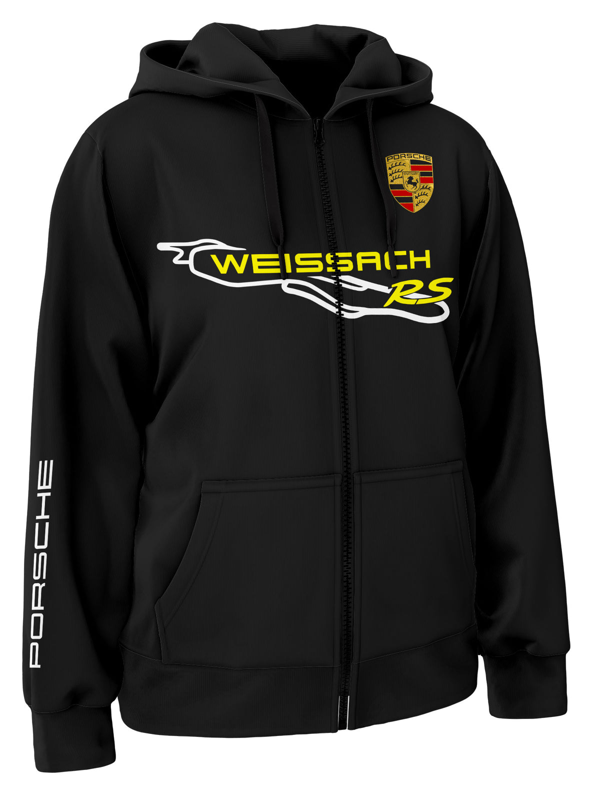 Porsche Weissach Rs Zipper Hoodie