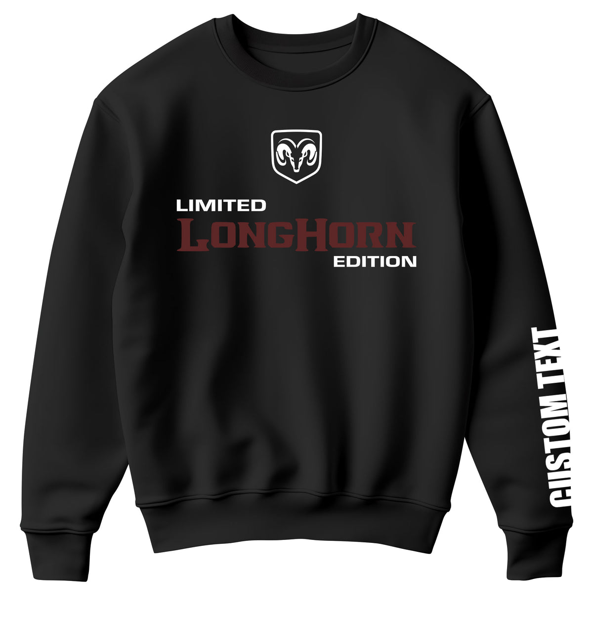 Ram Limited Longhorn Personalized Sweatshirt