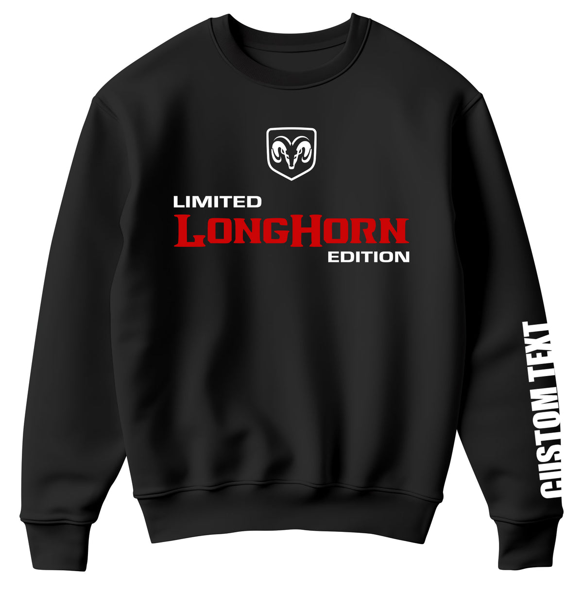 Ram Limited Longhorn Personalized Sweatshirt