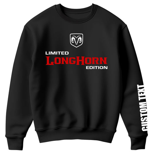 Ram Limited Longhorn Personalized Sweatshirt