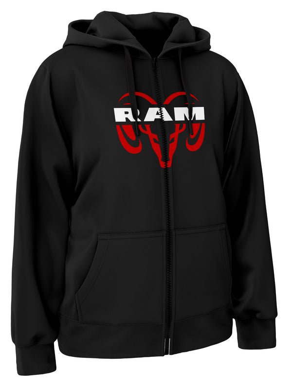 Ram Zipper Hoodie