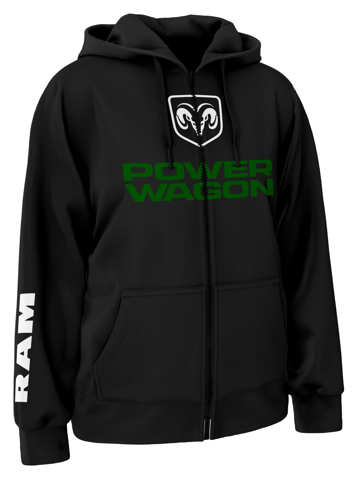 Ram Power Wagon Zipper Hoodie