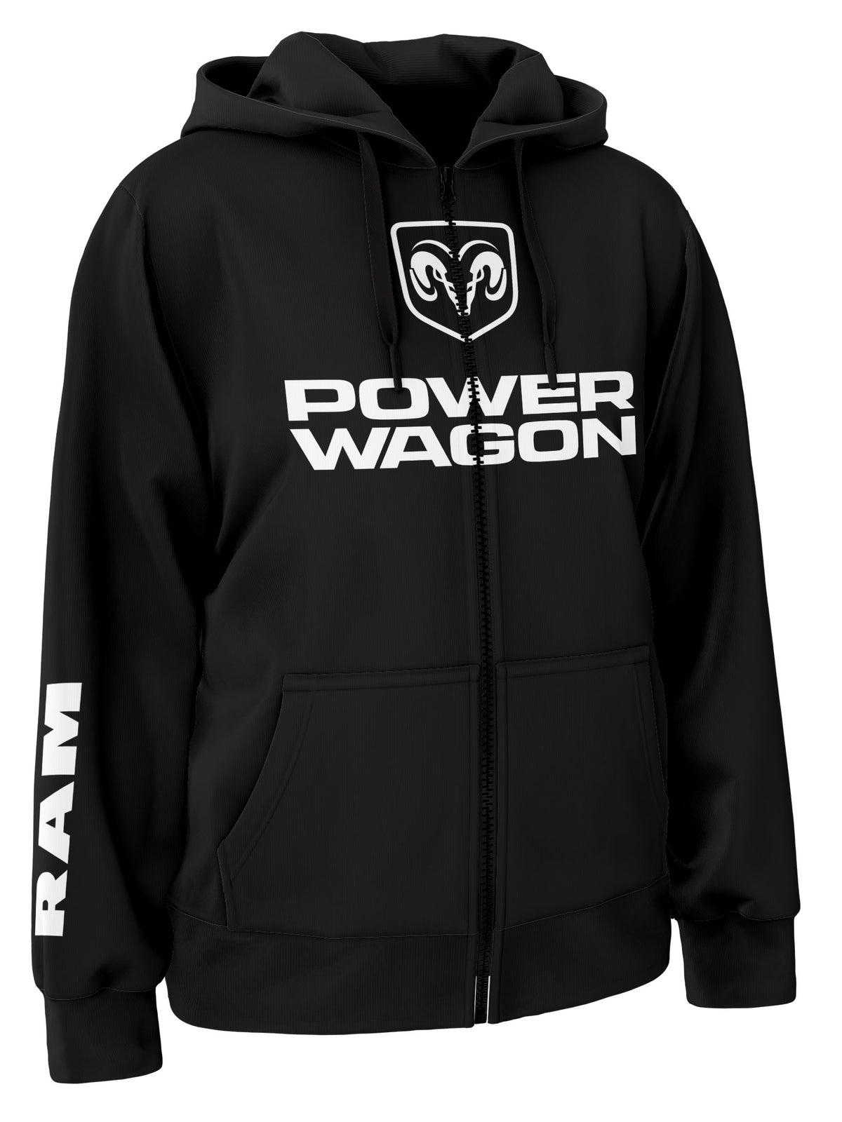 Ram Power Wagon Zipper Hoodie