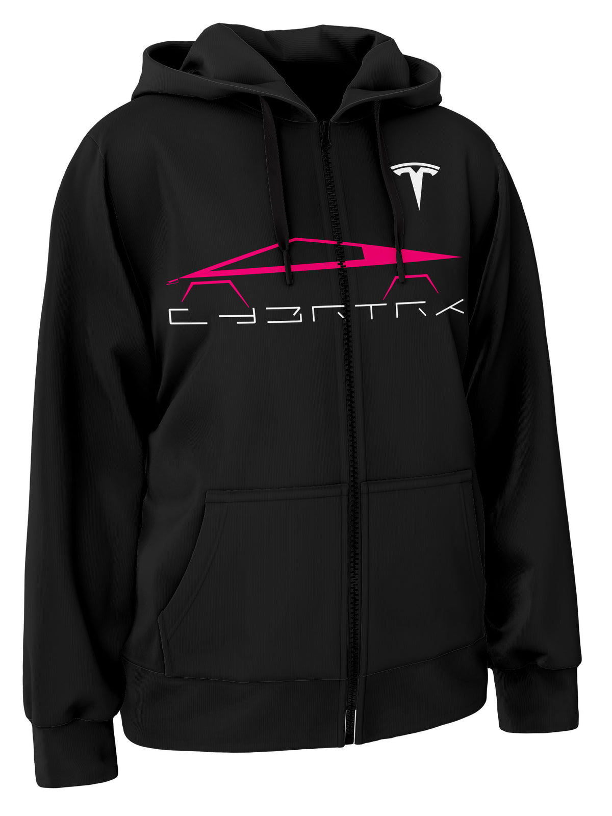 Tesla Cybertruck Zipper Hoodie
