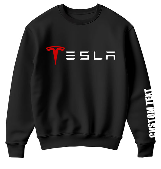 Tesla Logo Personalized Sweatshirt