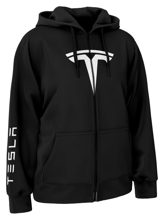 Tesla Zipper Hoodie