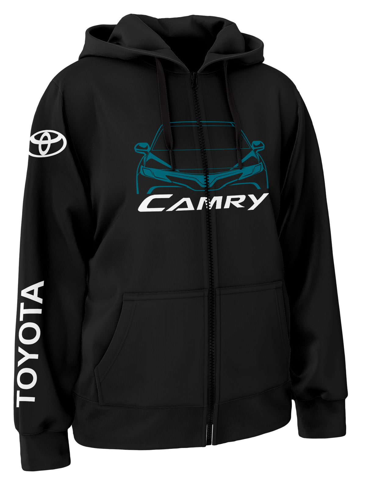 Toyota Camry Zipper Hoodie