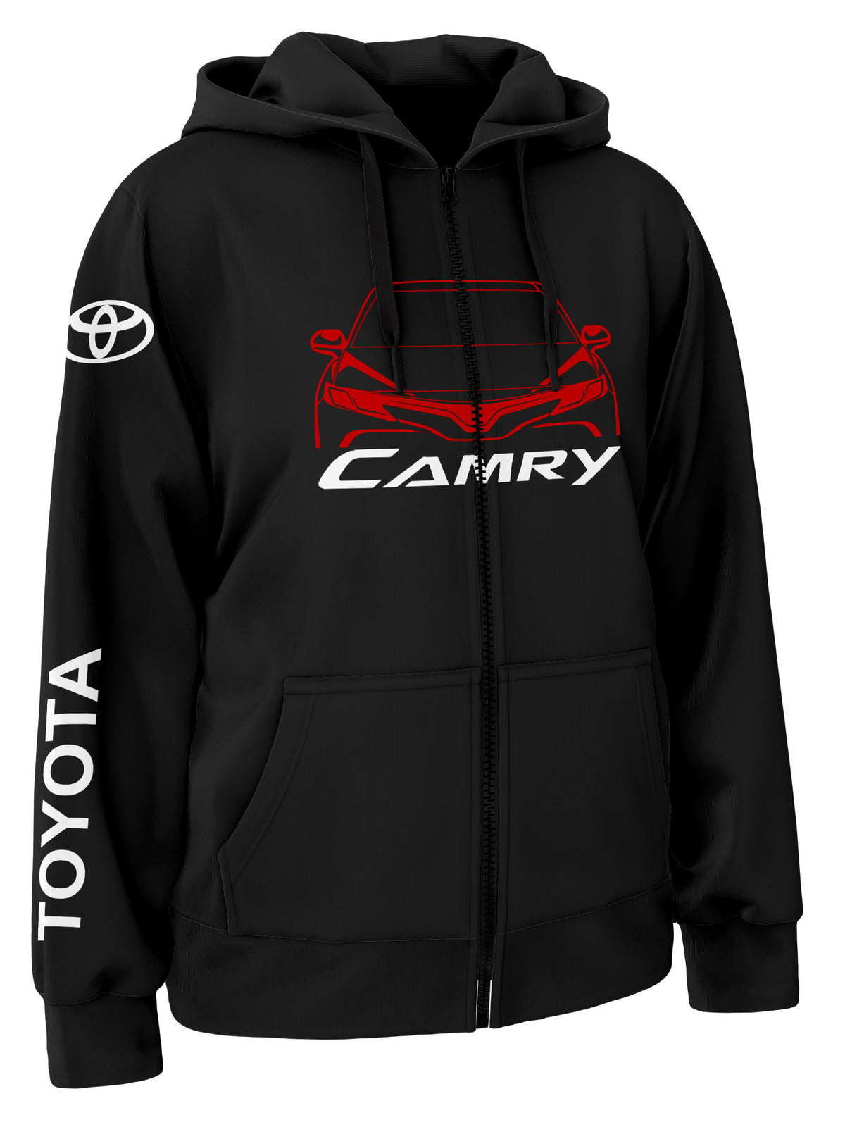 Toyota Camry Zipper Hoodie