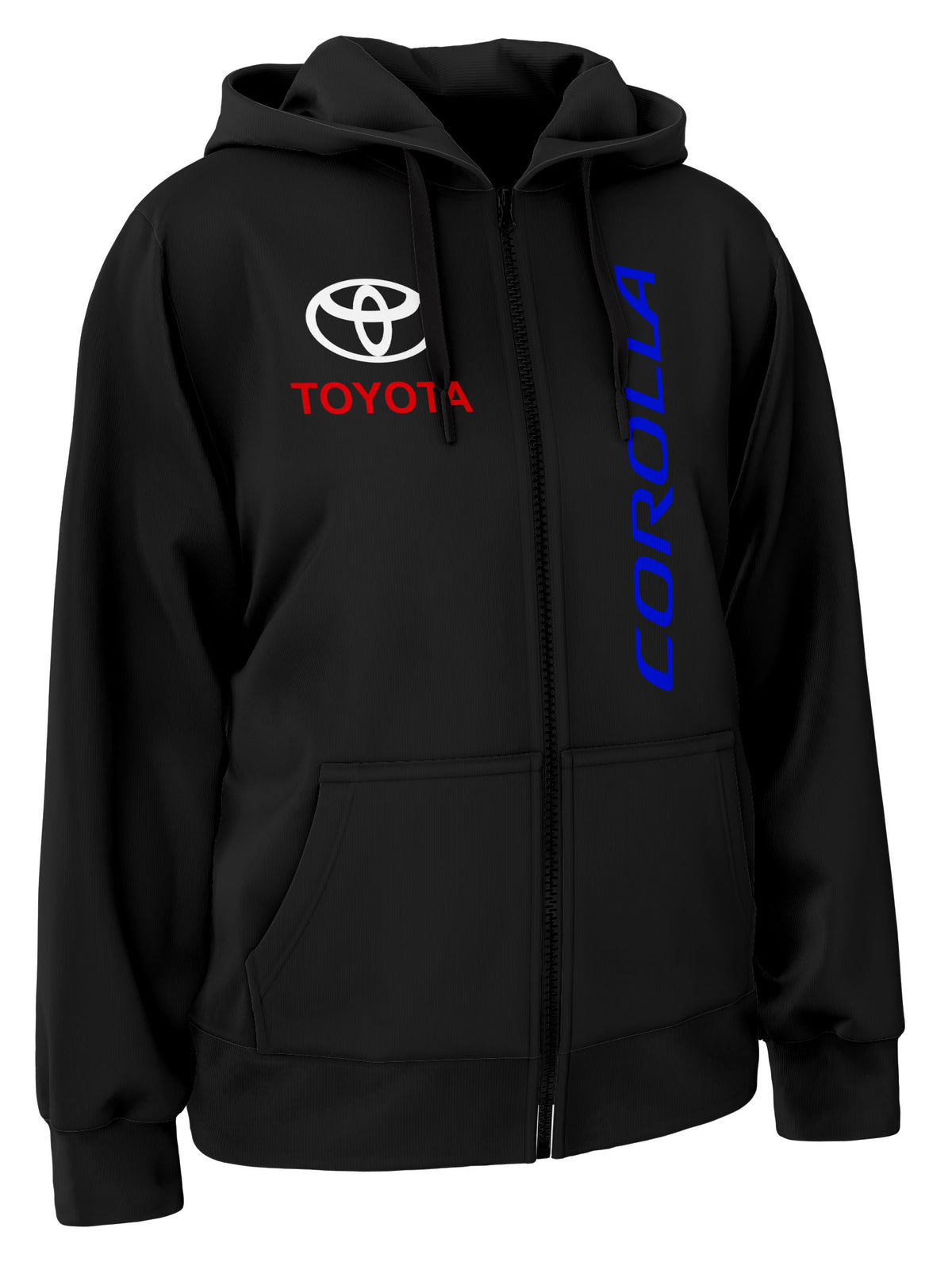 Toyota Corolla Zipper Hoodie