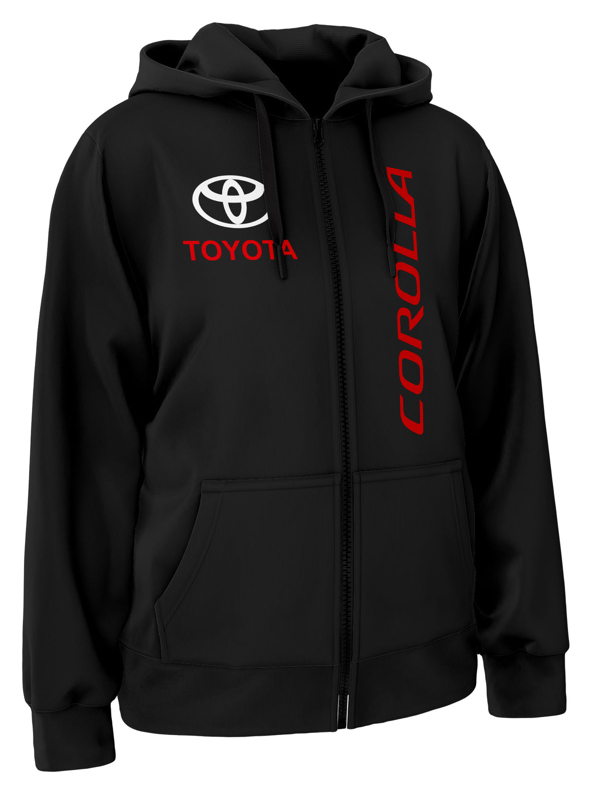 Toyota Corolla Zipper Hoodie