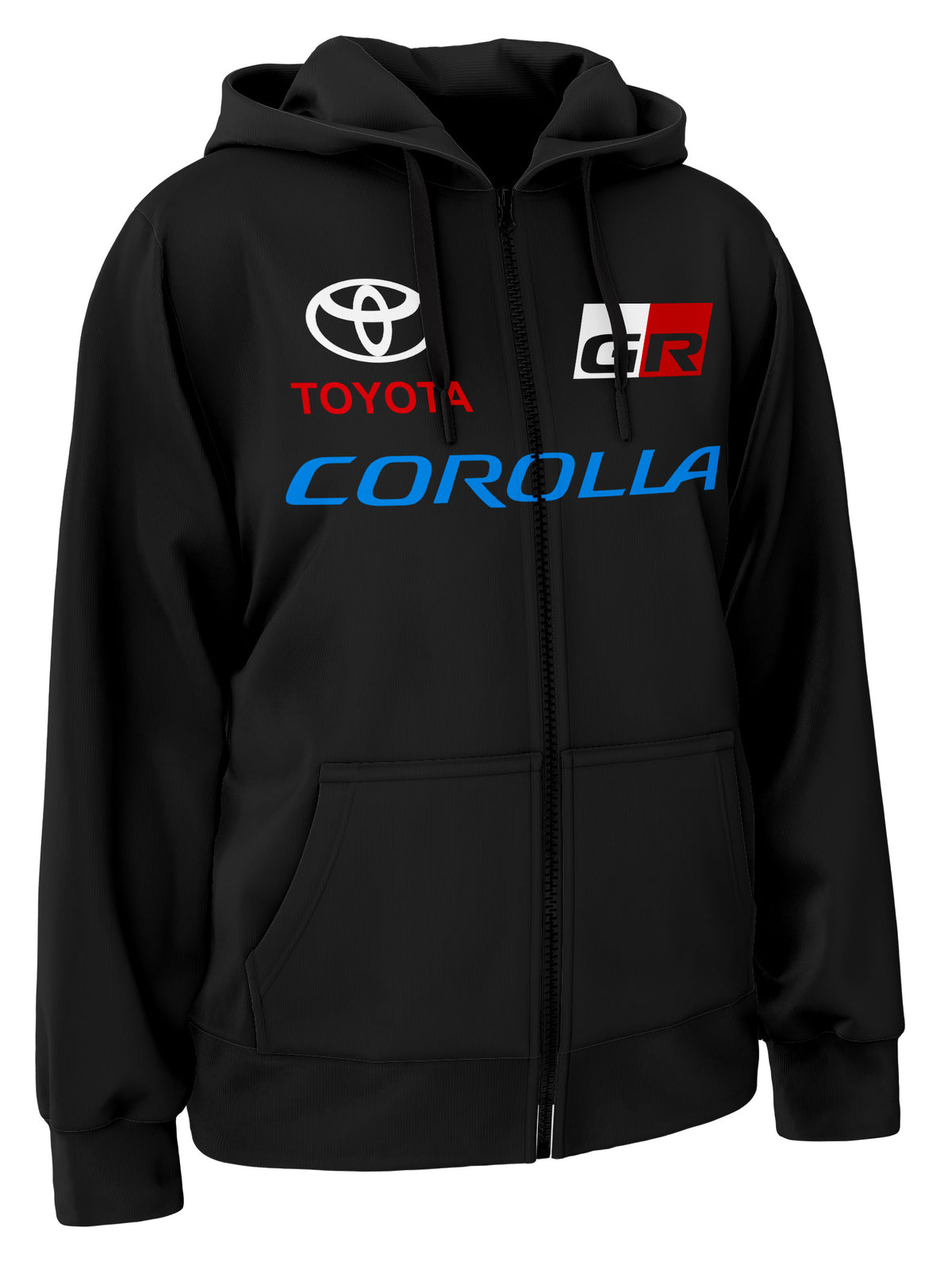 Toyota Gr Corolla Zipper Hoodie