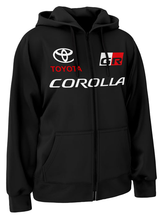 Toyota Gr Corolla Zipper Hoodie