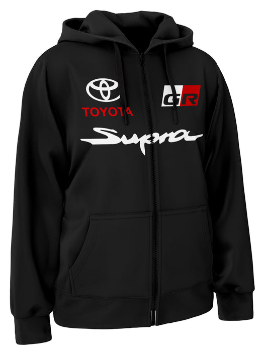Toyota Gr Supra Zipper Hoodie