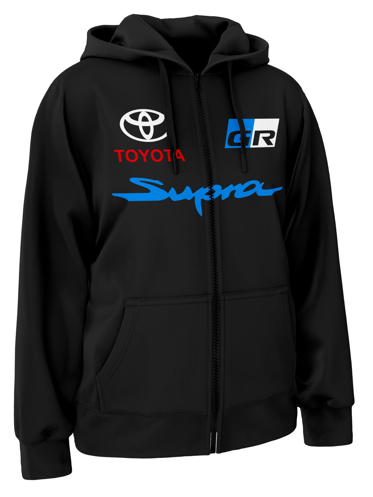 Toyota Gr Supra Zipper Hoodie