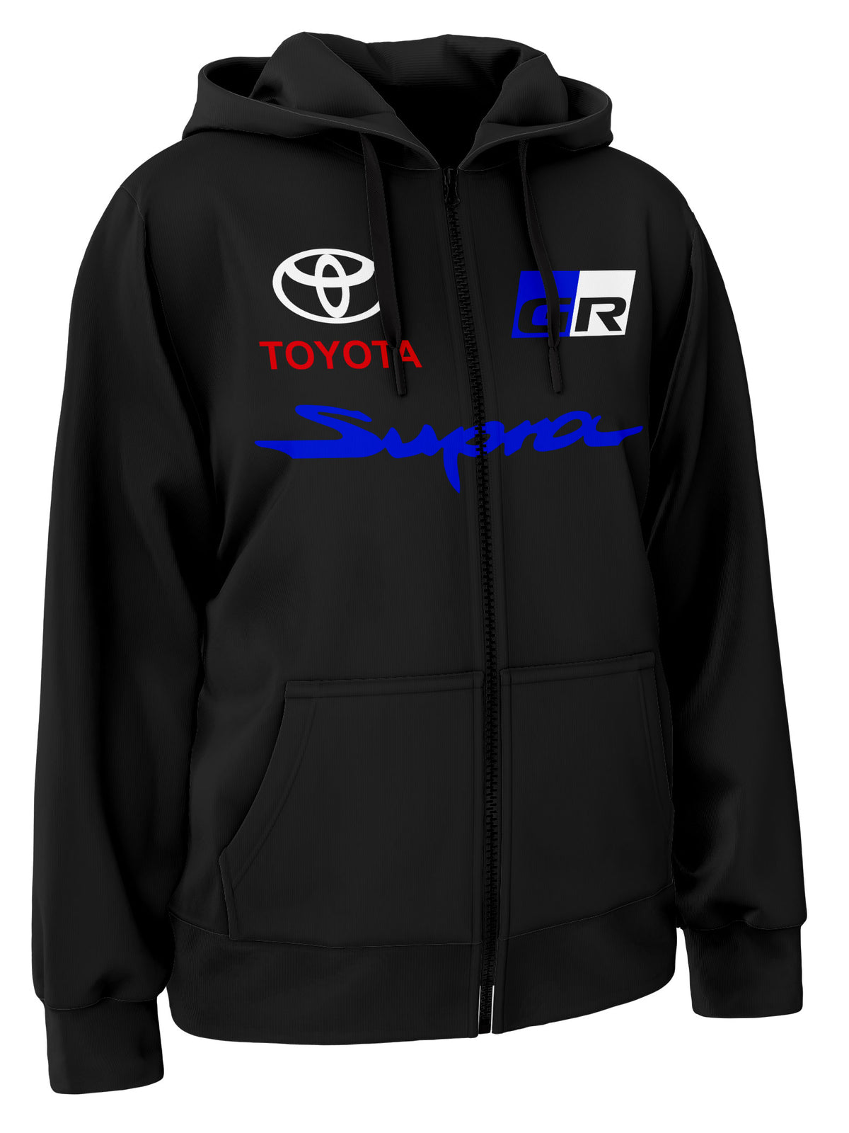 Toyota Gr Supra Zipper Hoodie