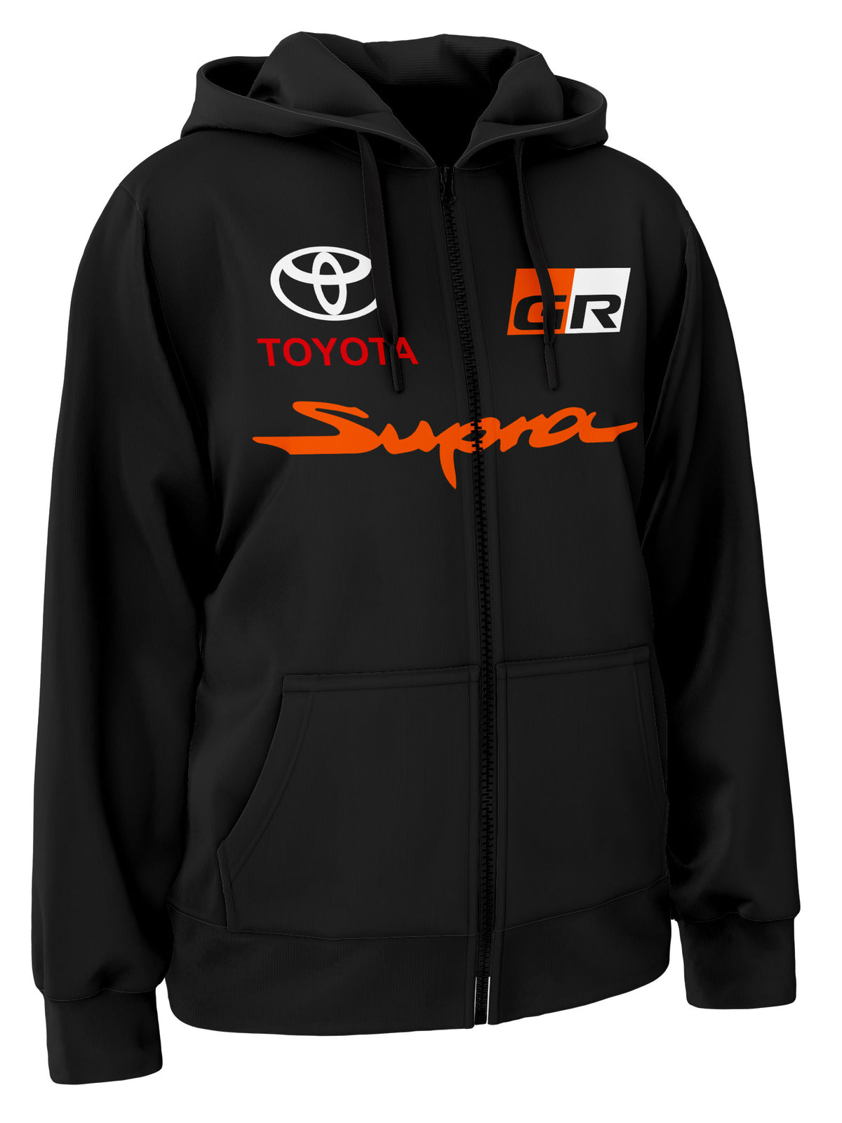 Toyota Gr Supra Zipper Hoodie