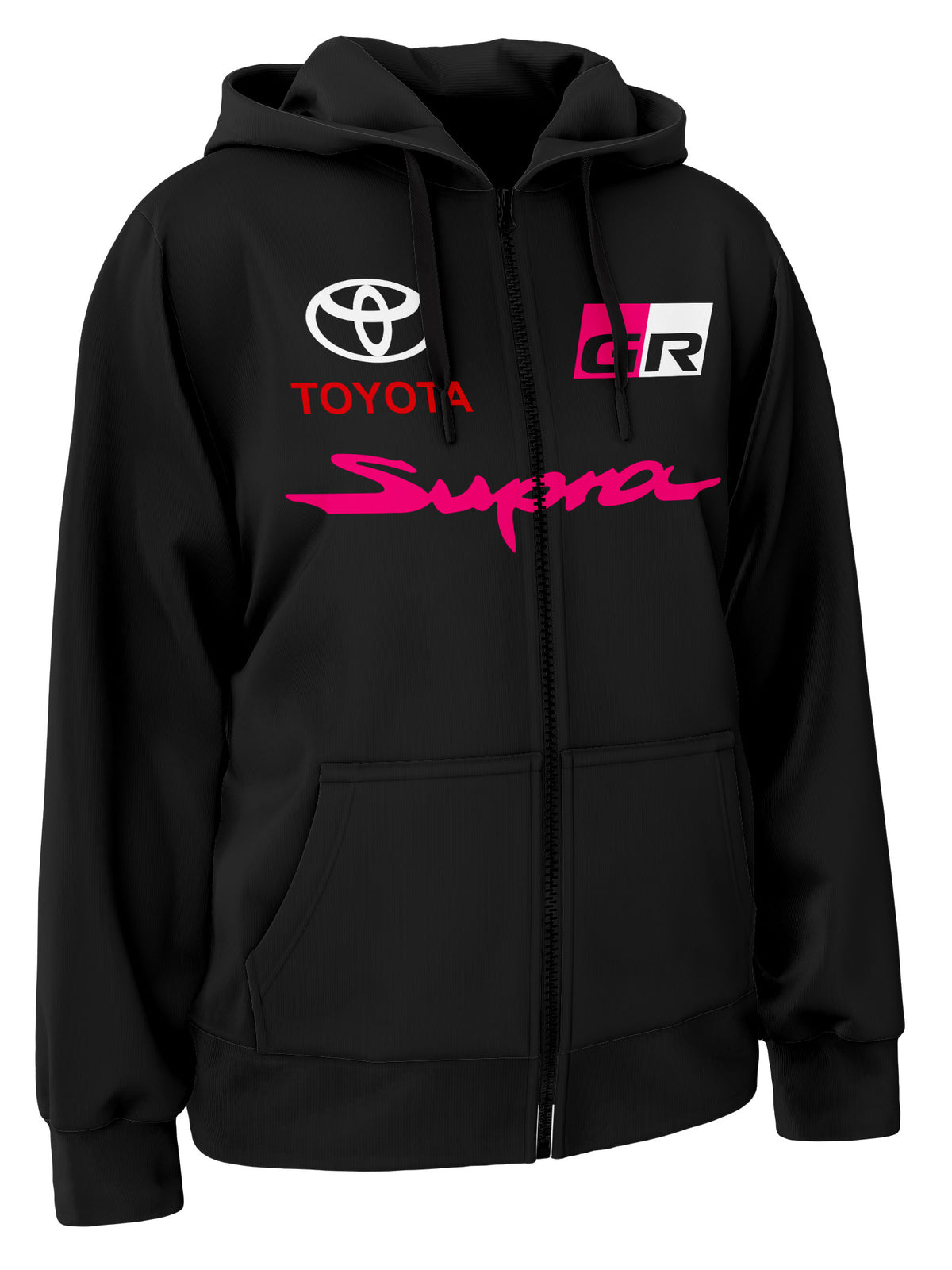 Toyota Gr Supra Zipper Hoodie