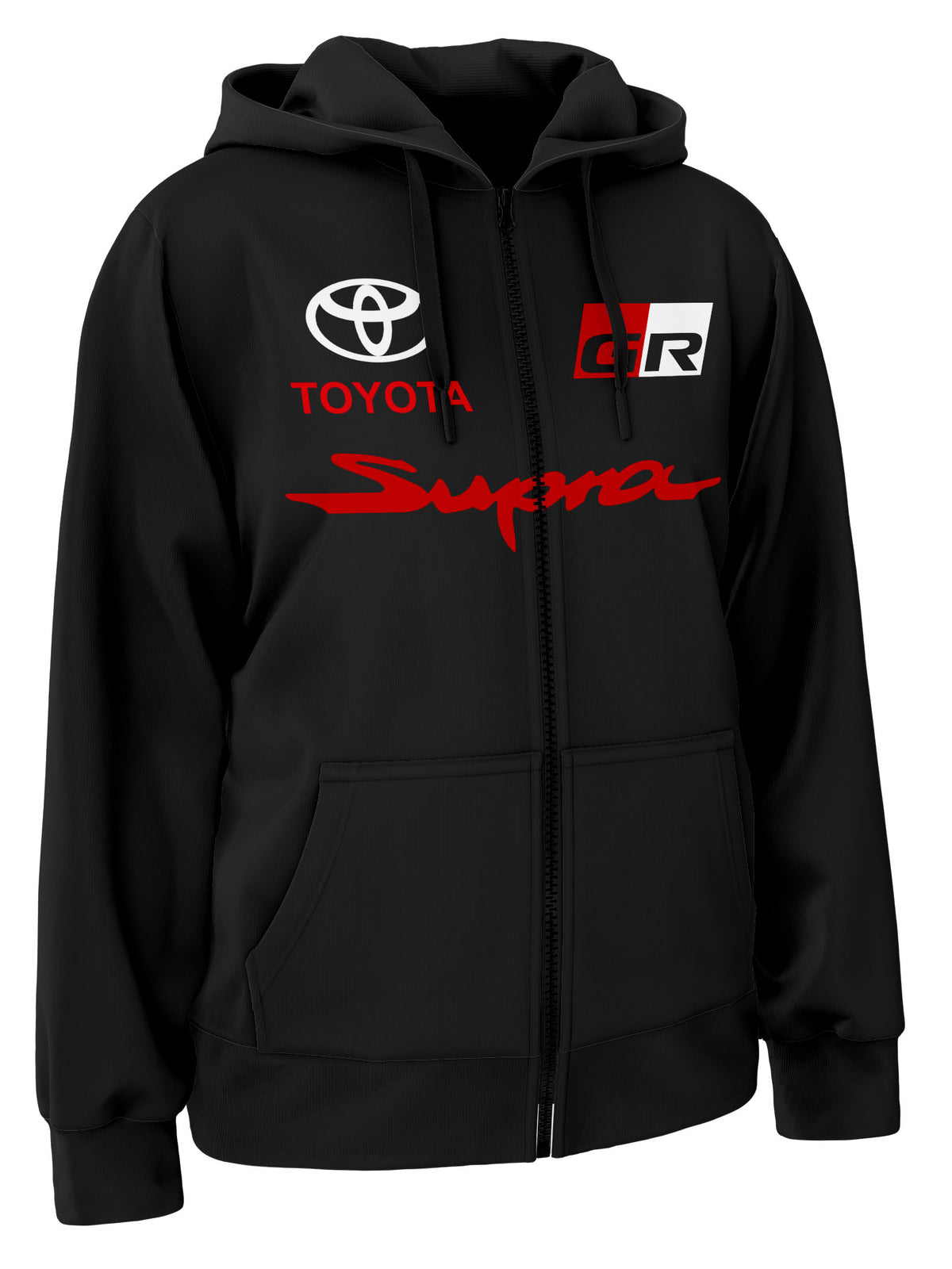 Toyota Gr Supra Zipper Hoodie