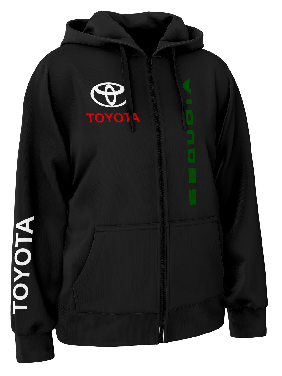 Toyota Sequoia Zipper Hoodie