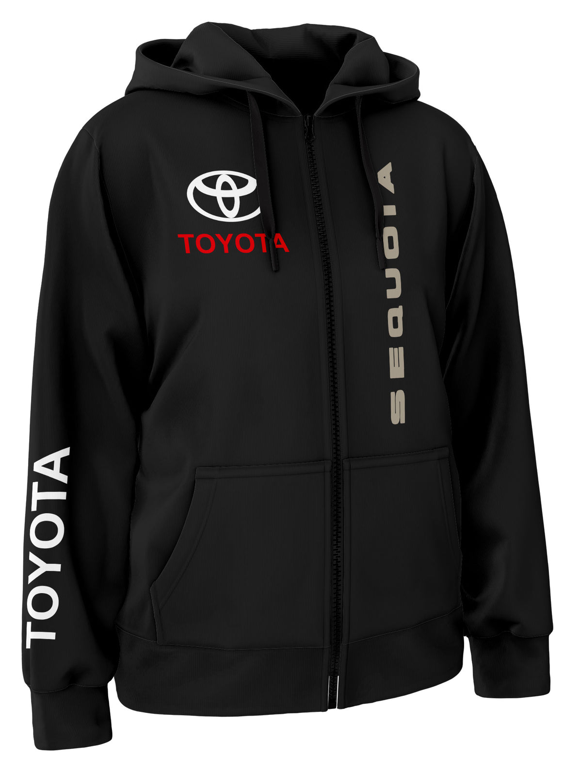 Toyota Sequoia Zipper Hoodie