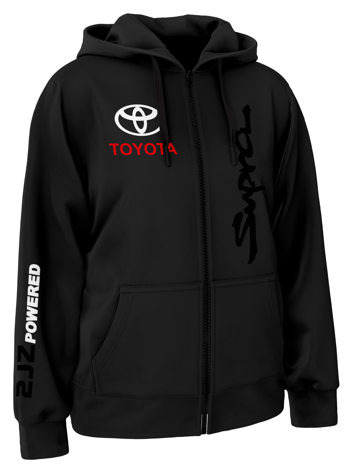 Toyota Supra 2JZ Zipper Hoodie